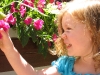 Amelia Stops to Smell the Flowers
